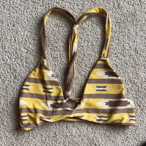 Rare ACACIA Swimwear Choctaw Bikini Top - XL